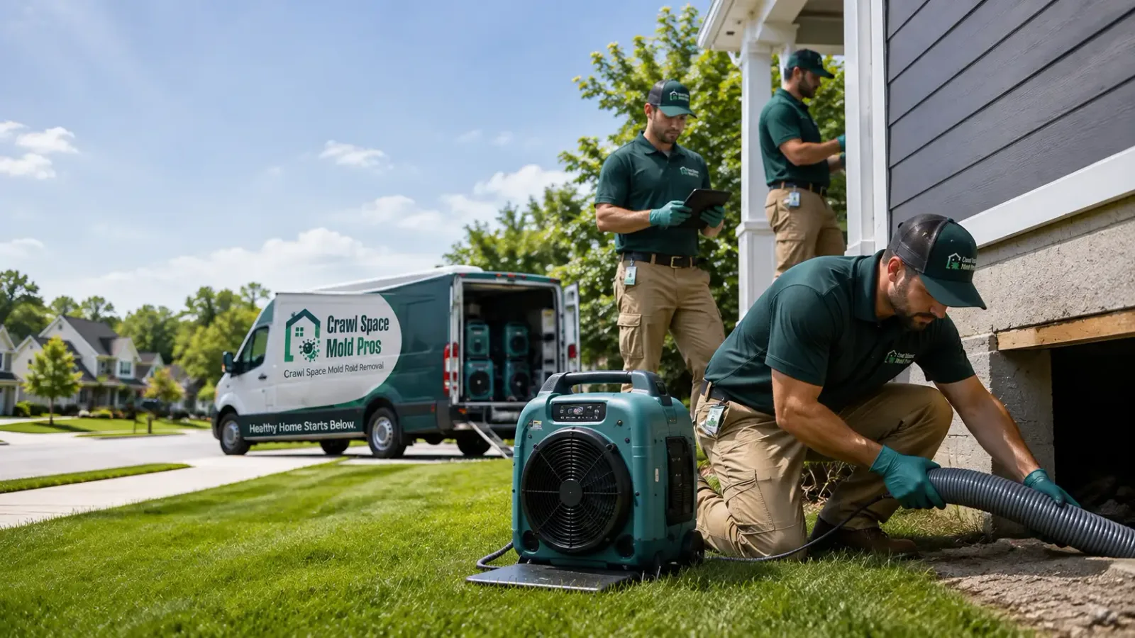 Crawl Space Mold Removal in Murray, KY